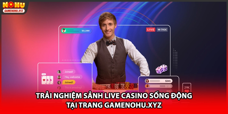 Trải nghiệm sảnh live casino sống động tại trang visainfoservices.net